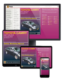 Toyota Camry & Avalon & Lexus ES 350 (2007-2017) Haynes Repair Manual (USA)