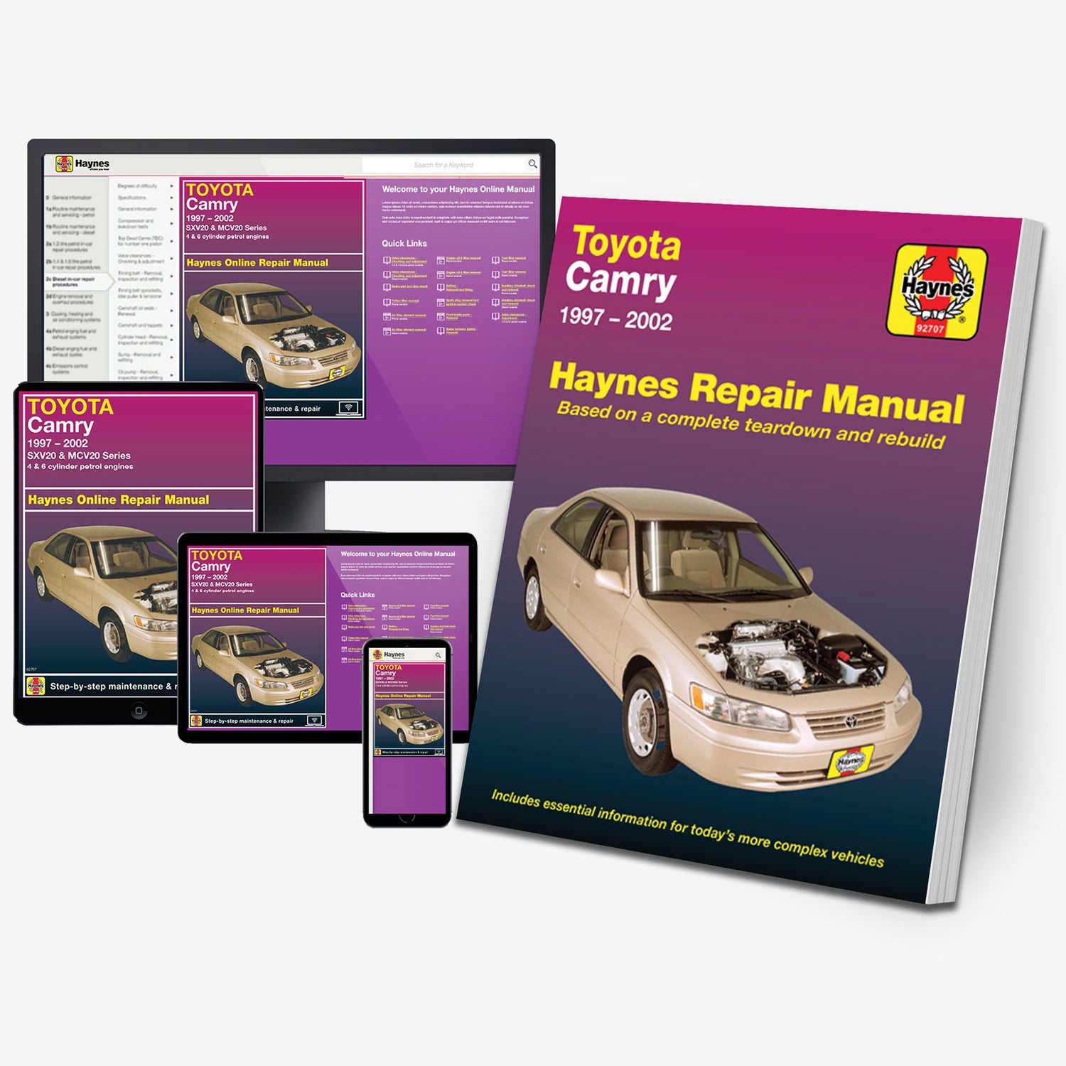 Toyota Camry (97-02) Haynes Repair Manual