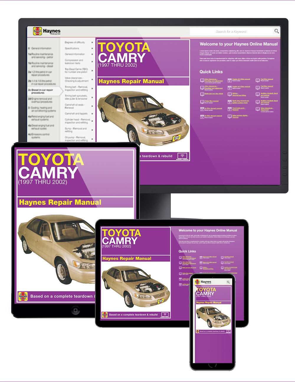 Toyota Camry (97-02) Haynes Repair Manual