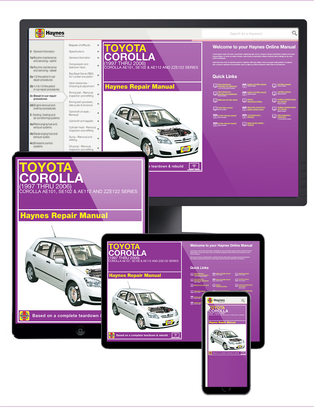 Toyota Corolla (97-06) Haynes Repair Manual