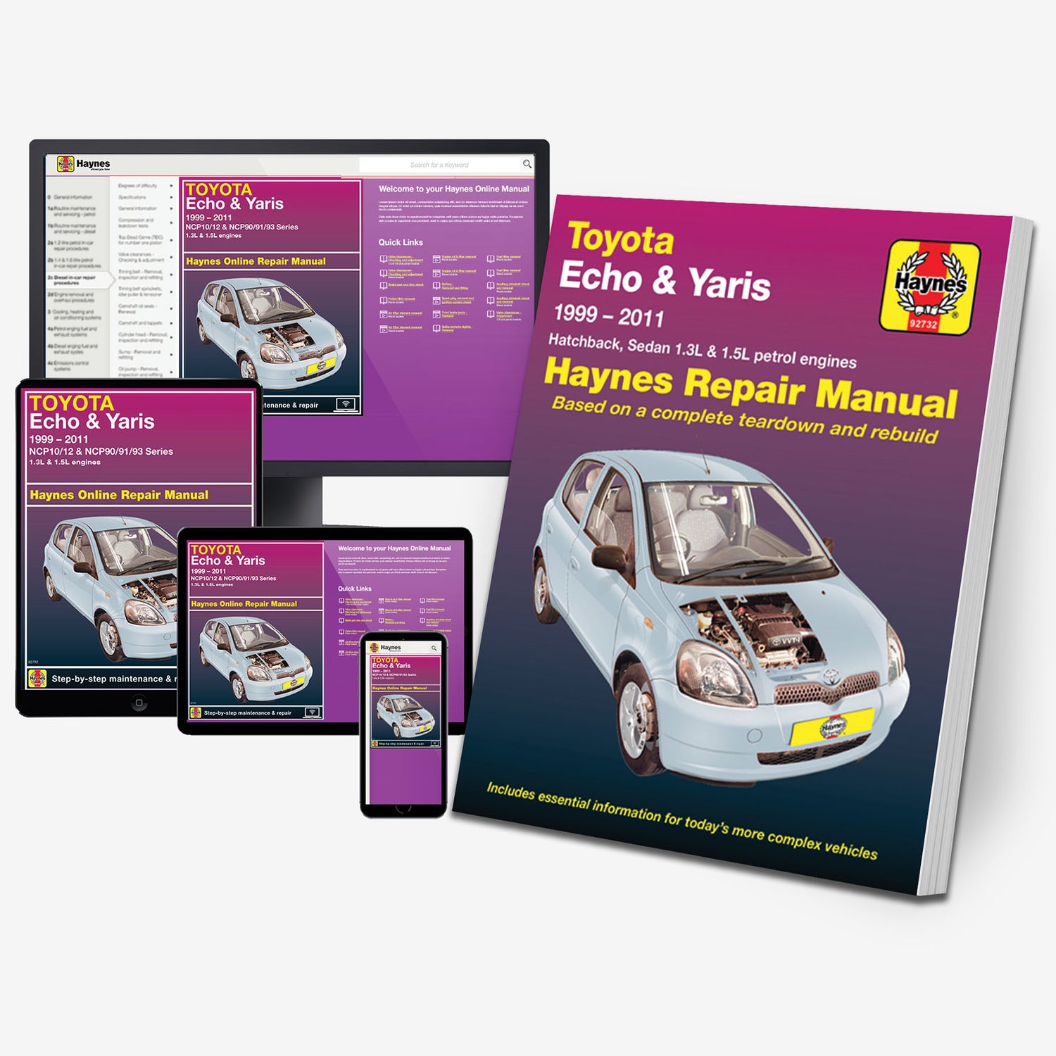 Toyota Echo & Yaris (99-11) Haynes Repair Manual