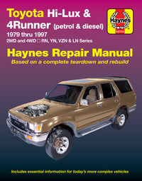 Toyota HiLux/4Runner (1979 - 1997) Haynes Repair Manual