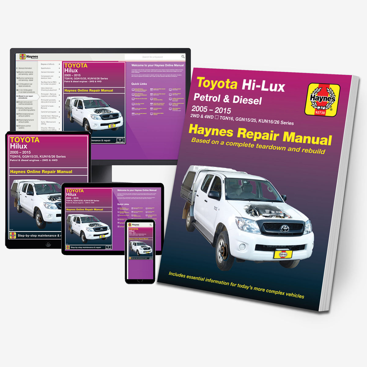 Haynes Icon Rear shock absorber replacement – Haynes Manuals Australia