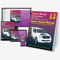 Toyota HiLux (2005-2015) Haynes Repair Manual