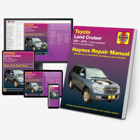 Toyota Land Cruiser Petrol and Diesel (2007-2016) Haynes Repair Manual