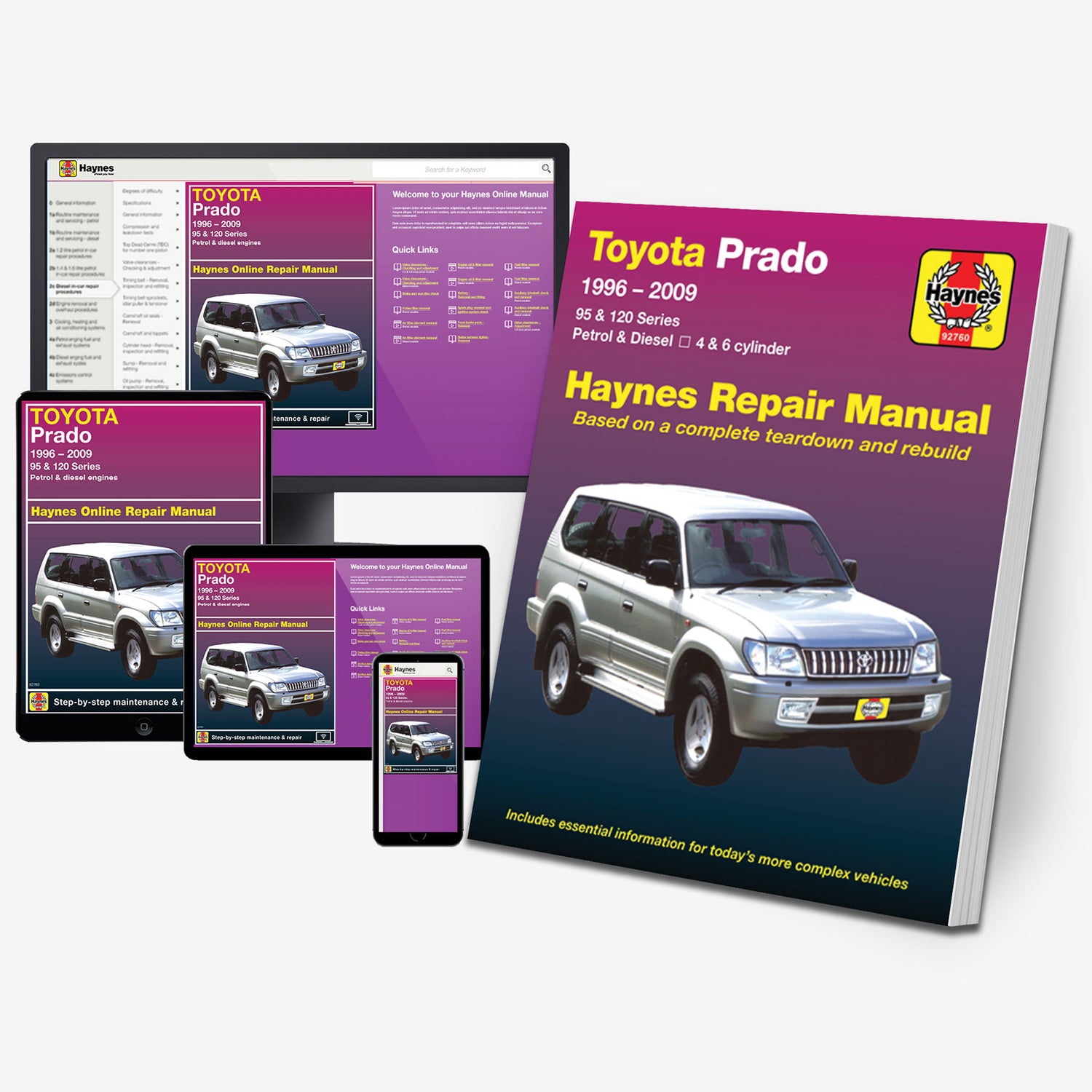 Toyota Prado (96-09) Haynes Repair Manual