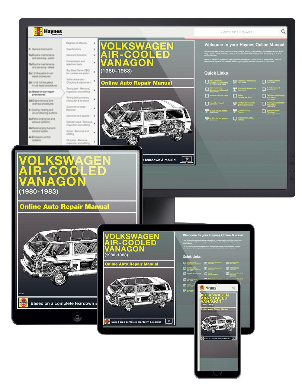 VW Air-Cooled Vanagon (80-83) Haynes Online Manual