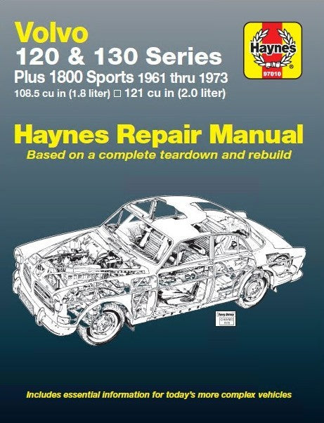 Volvo 120 & 130 Series (and P1800) (1961 - 1973) Haynes Repair Manual