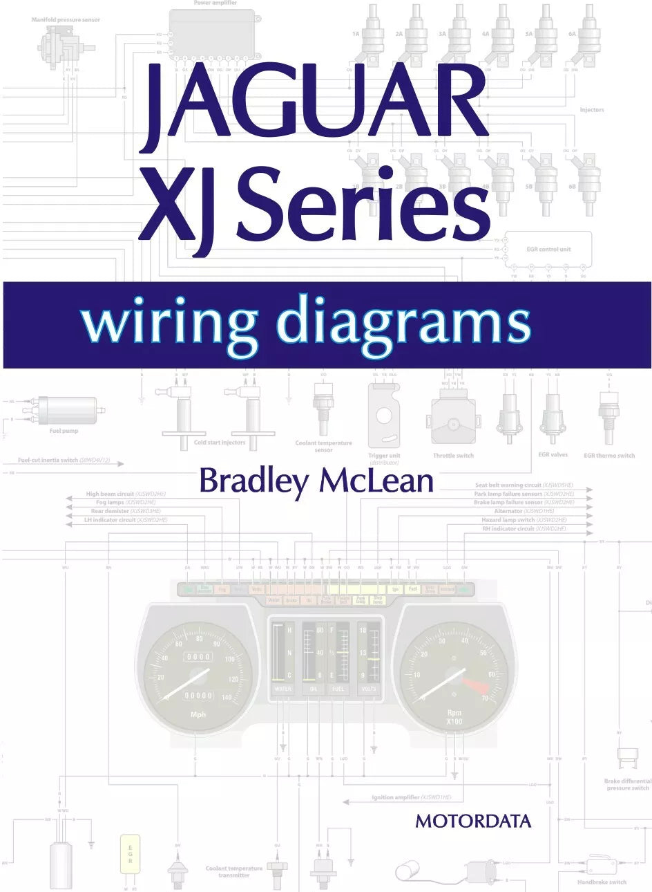 Jaguar XJ6 XJ12 Series 1, 2 & 3 & XJS Wiring Diagrams
