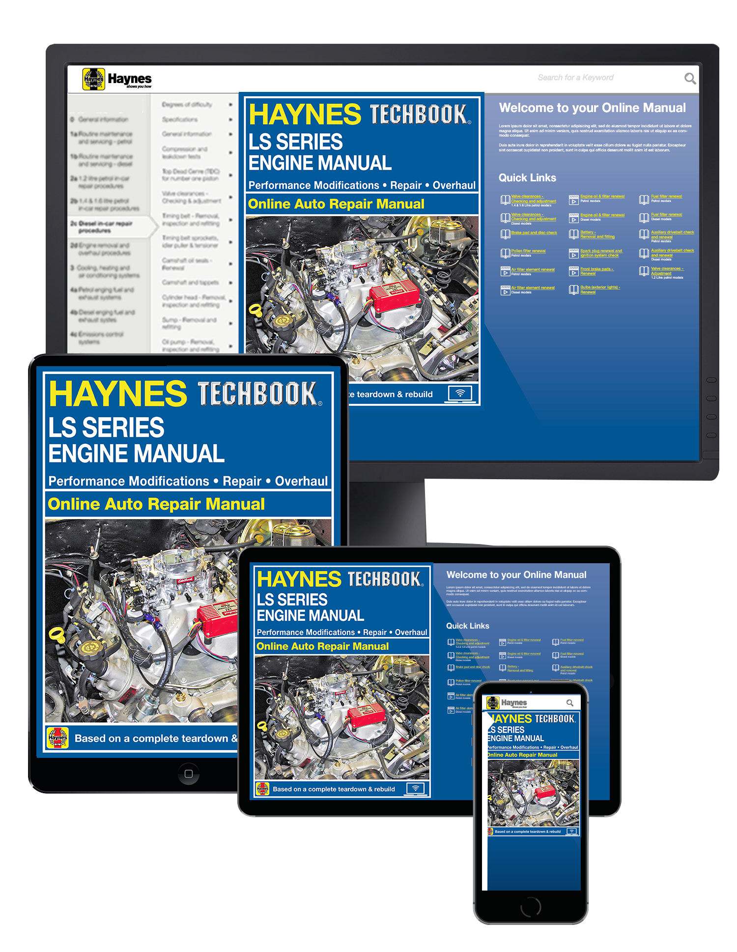 LS Series Engine Manual Haynes Online Techbook