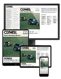 Honda 50-110cc, OHC Singles Motorcycle (1965-1999) Service Repair Manual