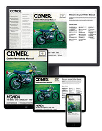 Honda 100-350cc OHC Singles Motorcycle (1969-1982) Service Repair Manual