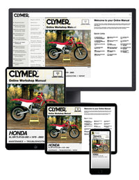 Honda XL/XR/TLR 125-200 Motorcycle (1979-2003) Service Repair Manual