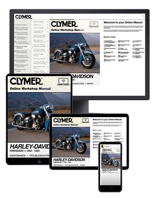 Harley-Davidson Panhead Motorcycle (1948-1965) Service Repair Manual