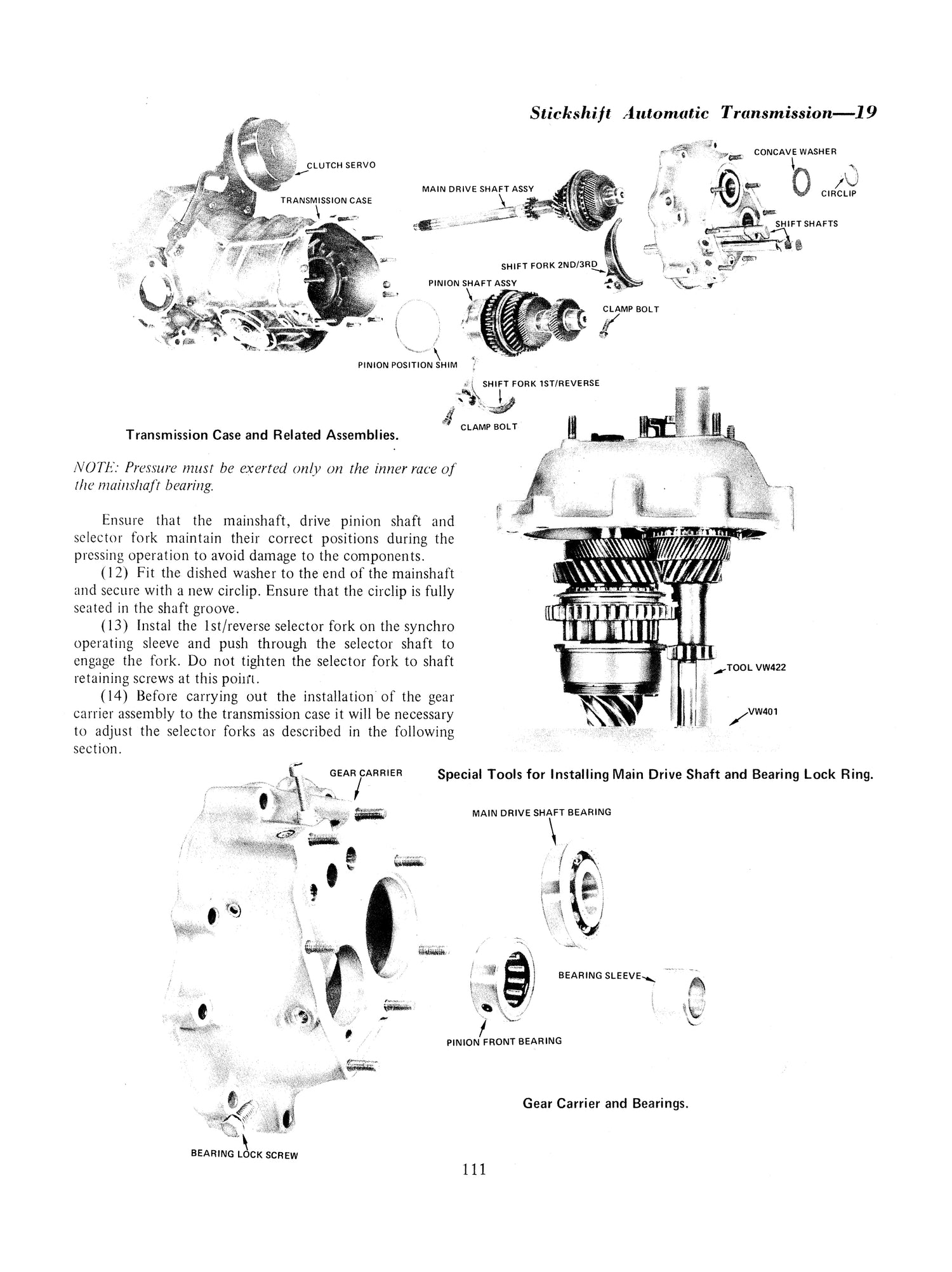 Volkswagen Superbug (71 - 75) Gregory's Repair Manual