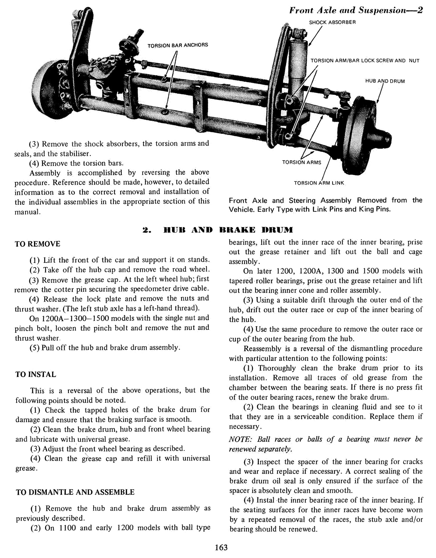 Volkswagen Beetle (54 - 71) Gregory's Repair Manual