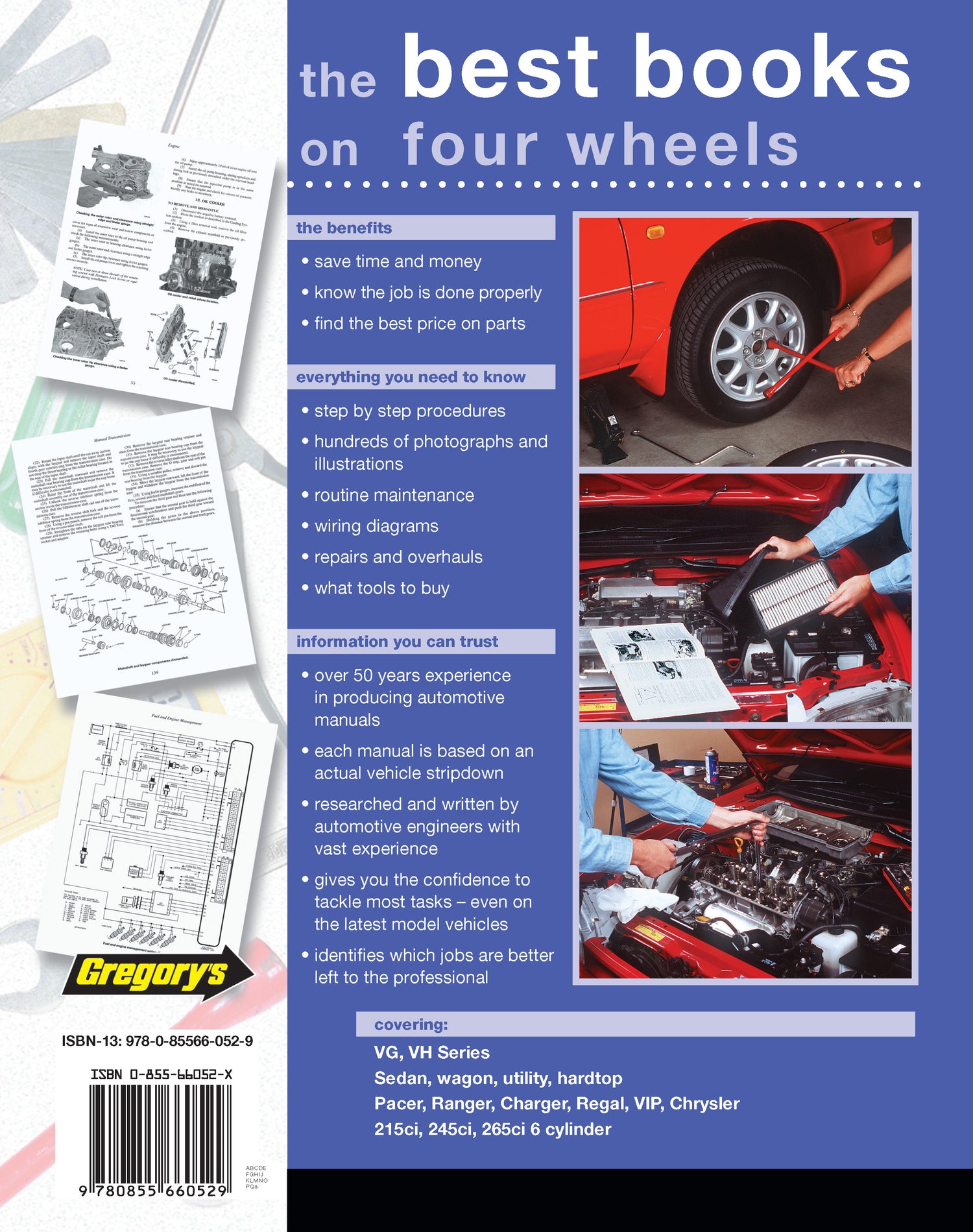 Chrysler Valiant (70 - 73) Gregory's Repair Manual