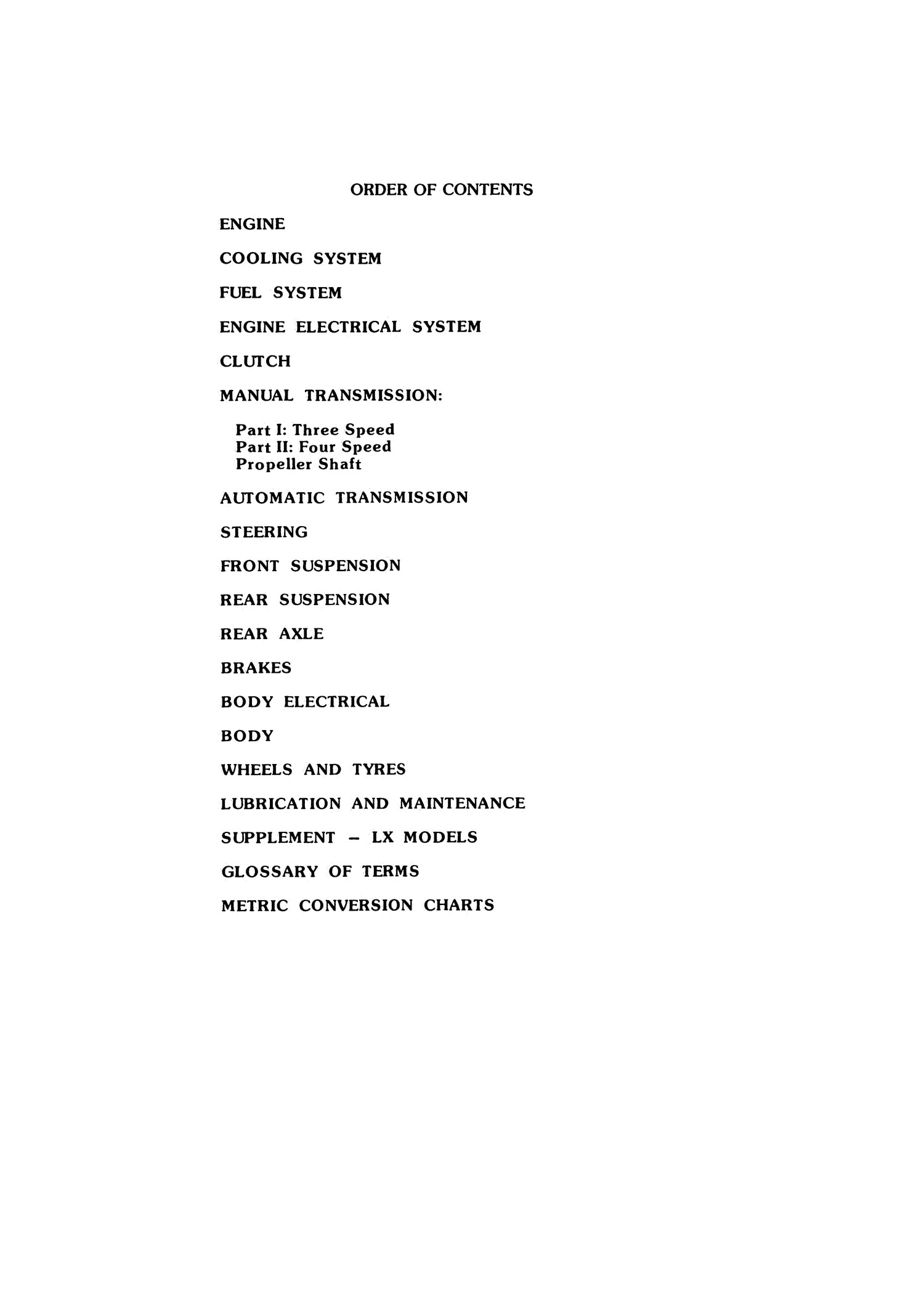 Holden Torana (74 - 78) Gregory's Repair Manual