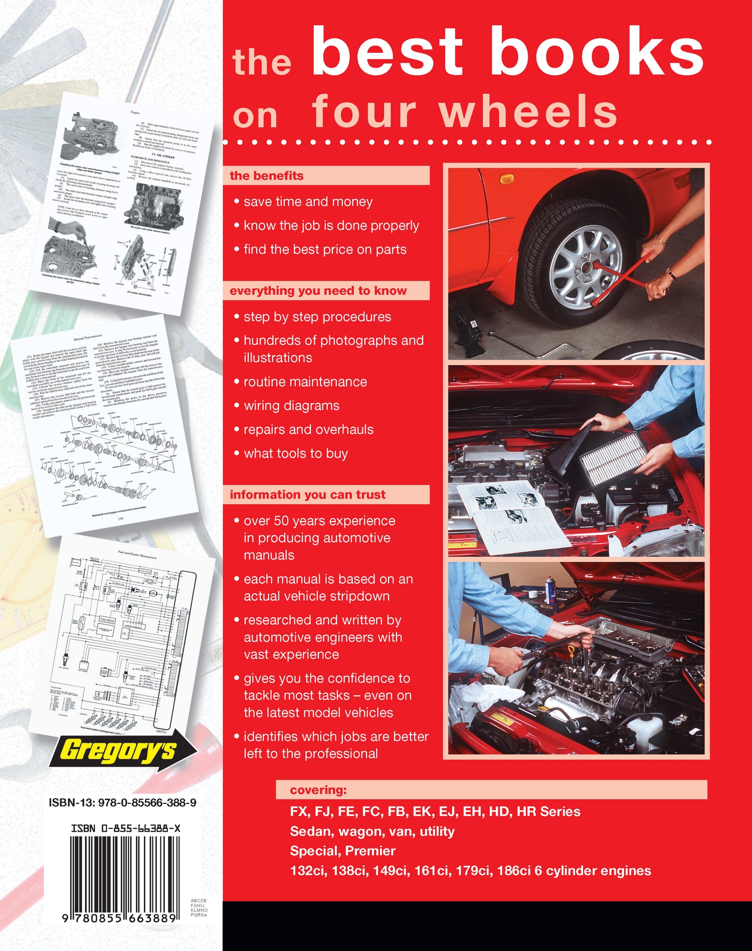 Holden Special and Premier (48 - 68) Gregory's Repair Manual