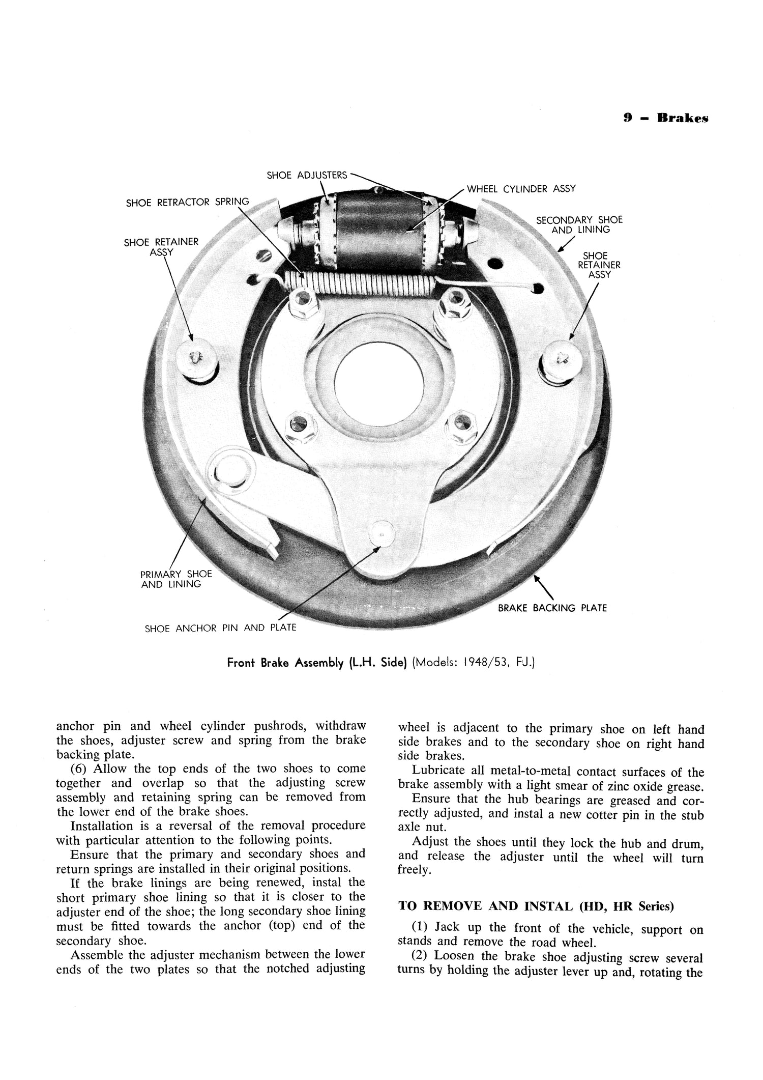 Holden Special and Premier (48 - 68) Gregory's Repair Manual