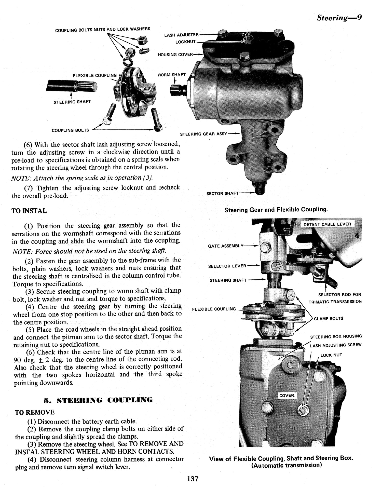 Holden Belmont, Kingswood, Monaro, Premier 6 Cylinder (68 - 71) Gregory's Repair Manual