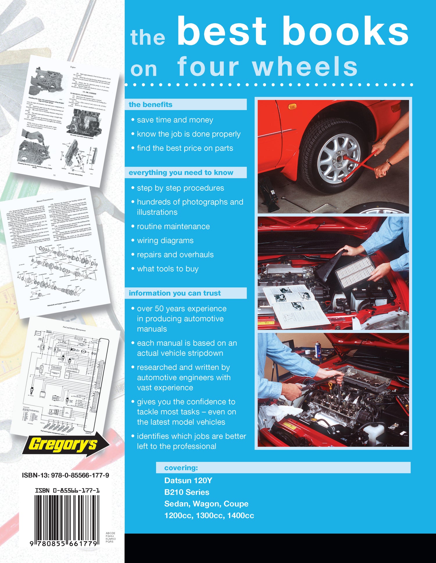 Datsun 120Y (74 - 79) Gregory's Repair Manual