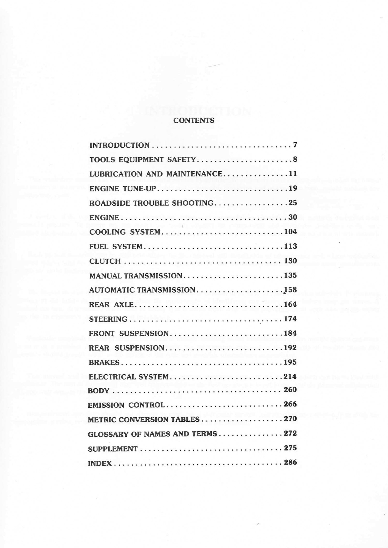 Chrysler Sigma (78 - 80) Gregory's Repair Manual