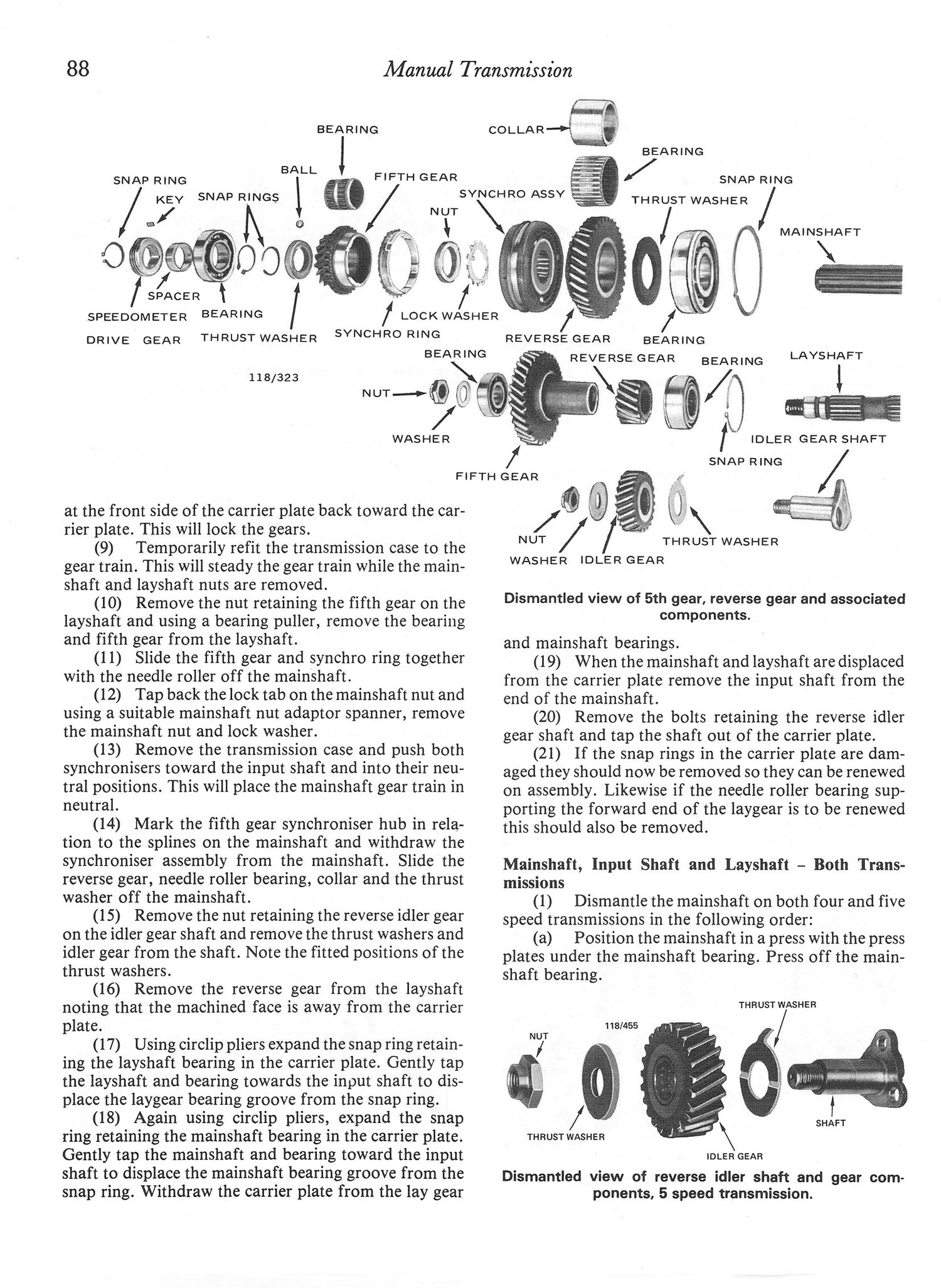 Holden Gemini (77 - 79) Gregory's Repair Manual