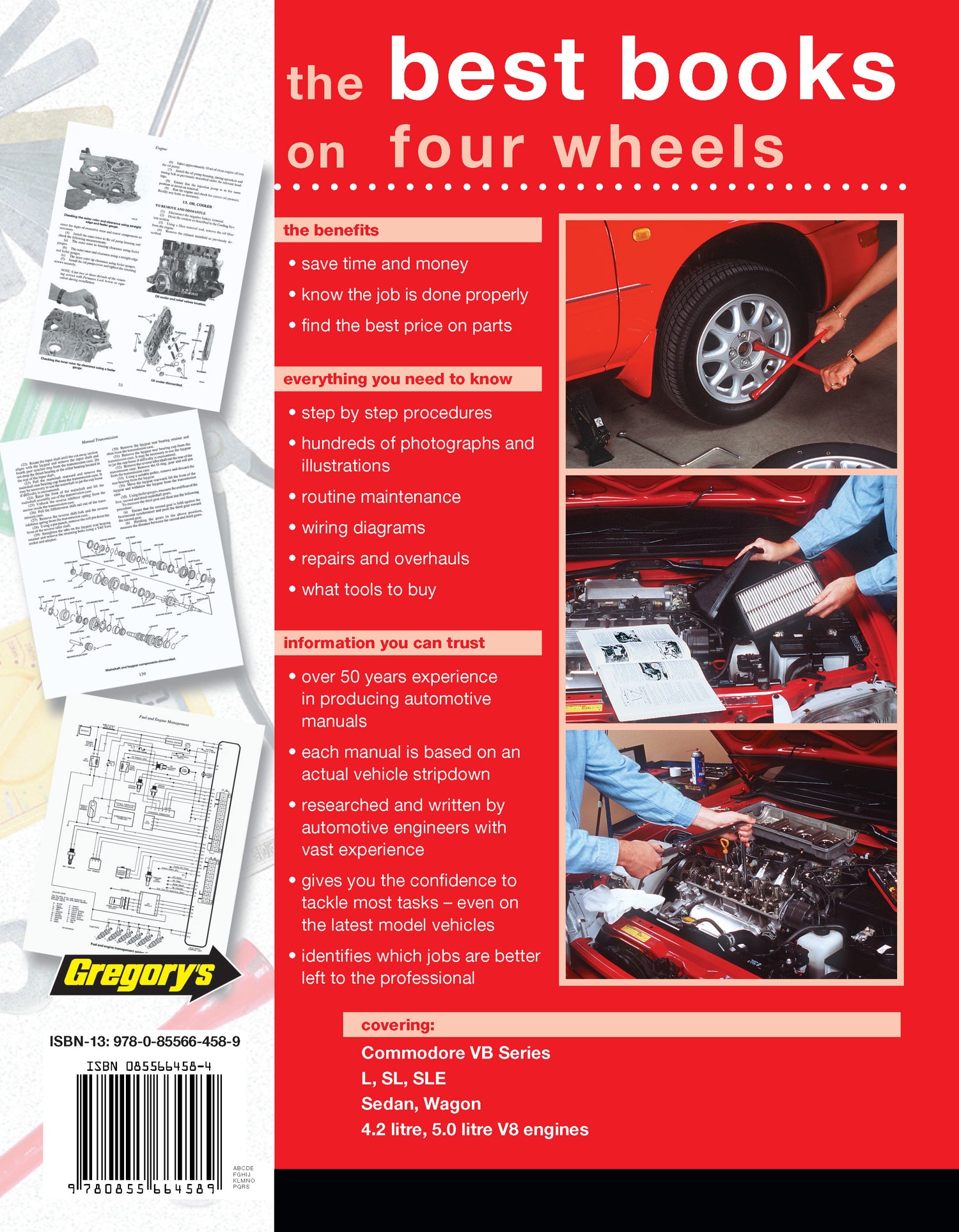 Holden Commodore (78 - 80) Gregory's Repair Manual