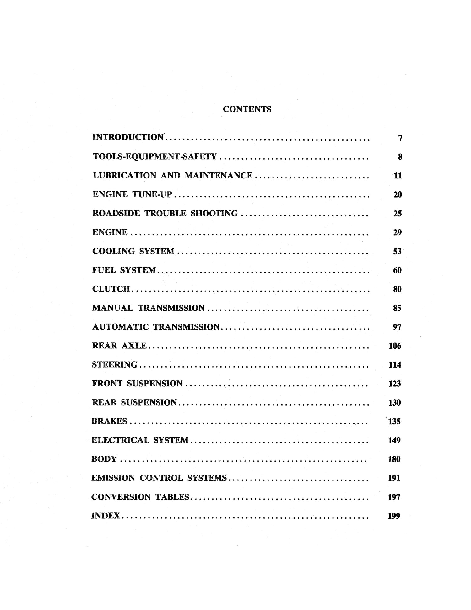 Holden Commodore (78 - 80) Gregory's Repair Manual