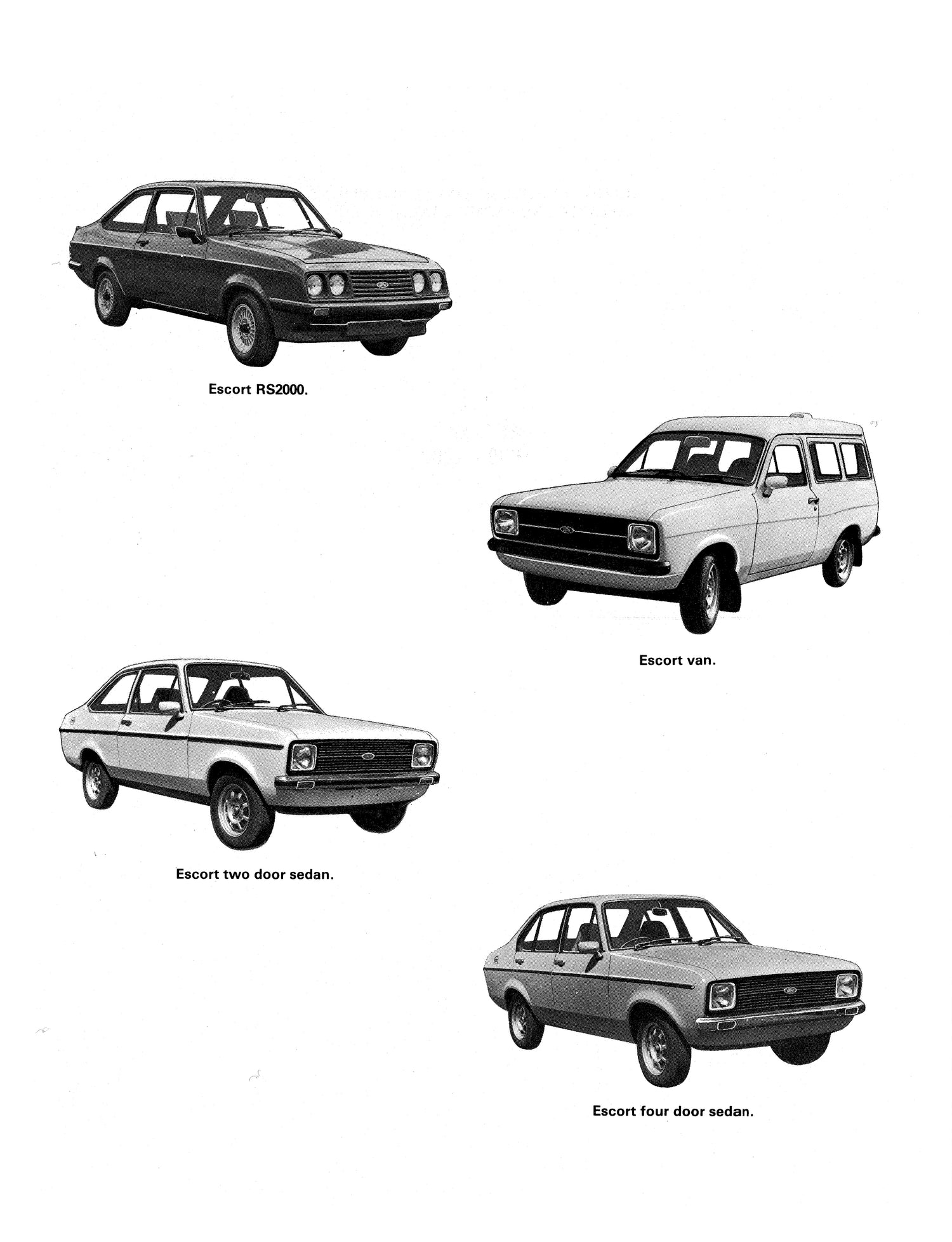 Ford Escort (77 - 81) Gregory's Repair Manual