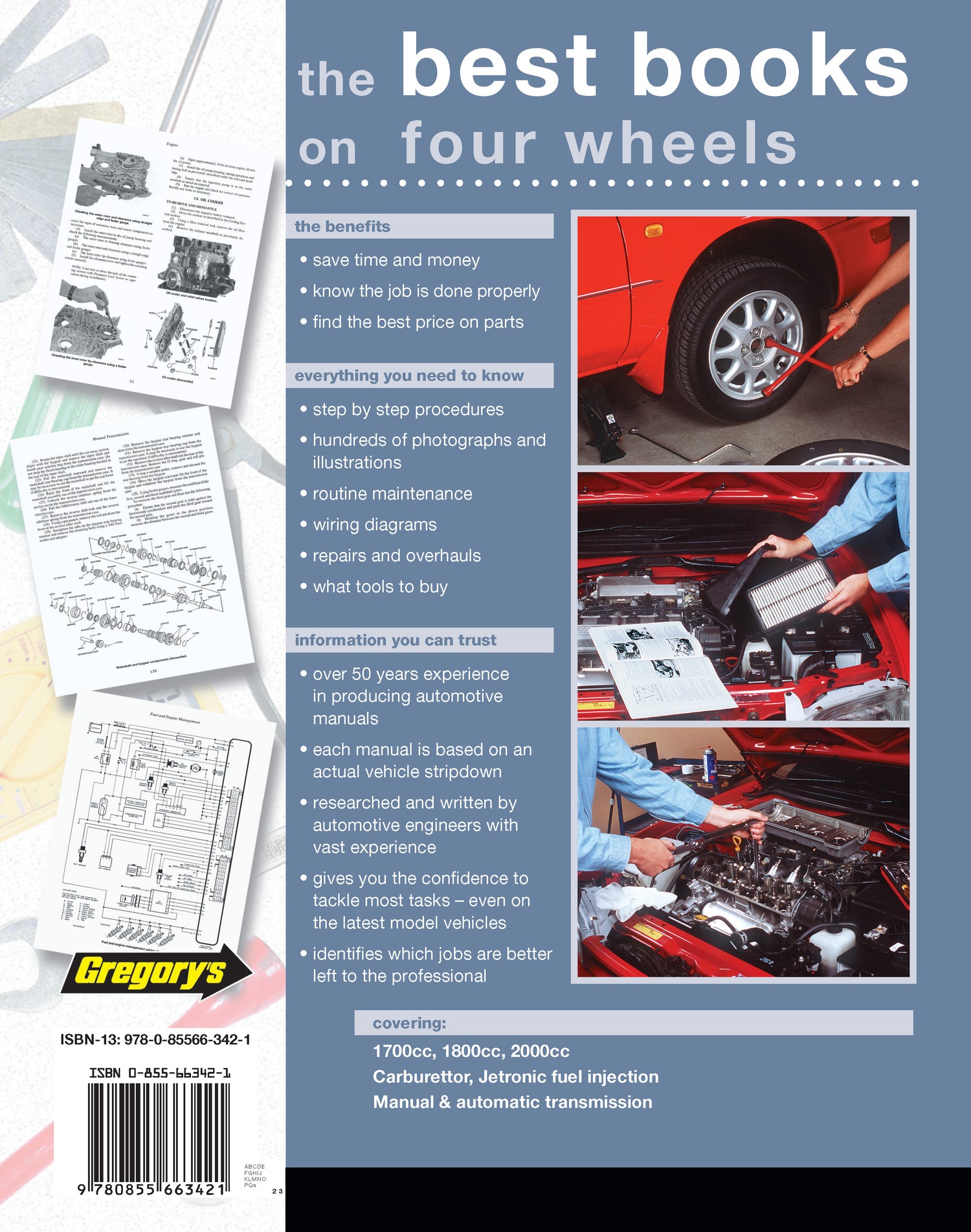 Volkswagen Commercial Series, 1700, 1800, 2000 (73 - 81) Gregory's Repair Manual