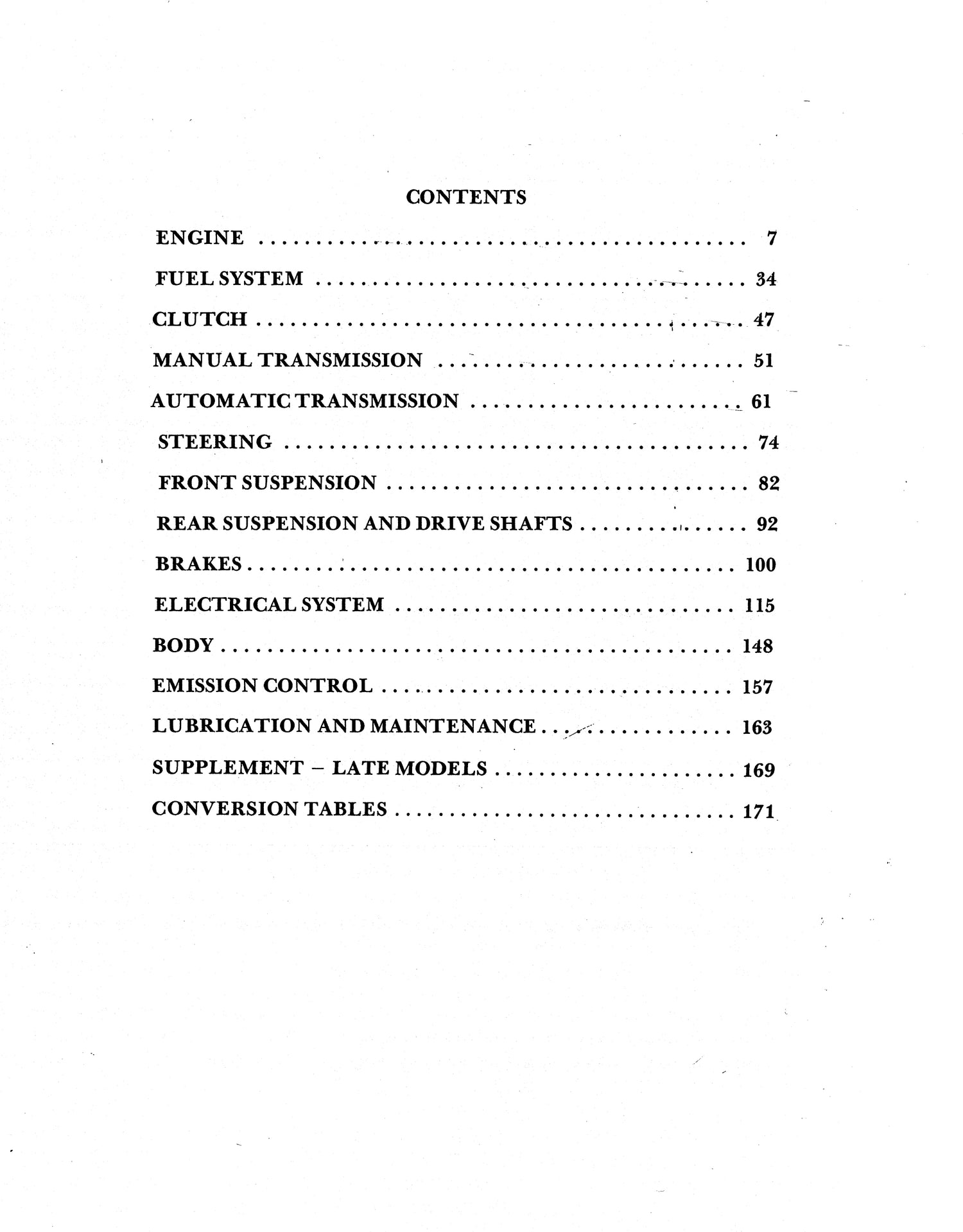 Volkswagen Commercial Series, 1700, 1800, 2000 (73 - 81) Gregory's Repair Manual