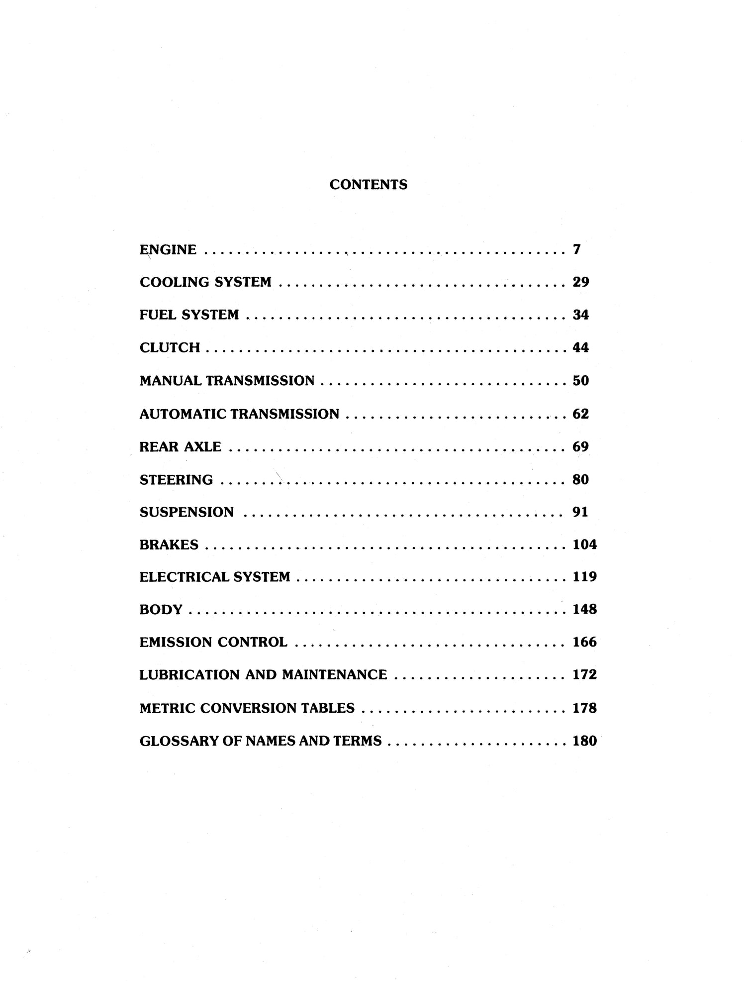 Ford Falcon XC (76 - 79) Gregory's Repair Manual