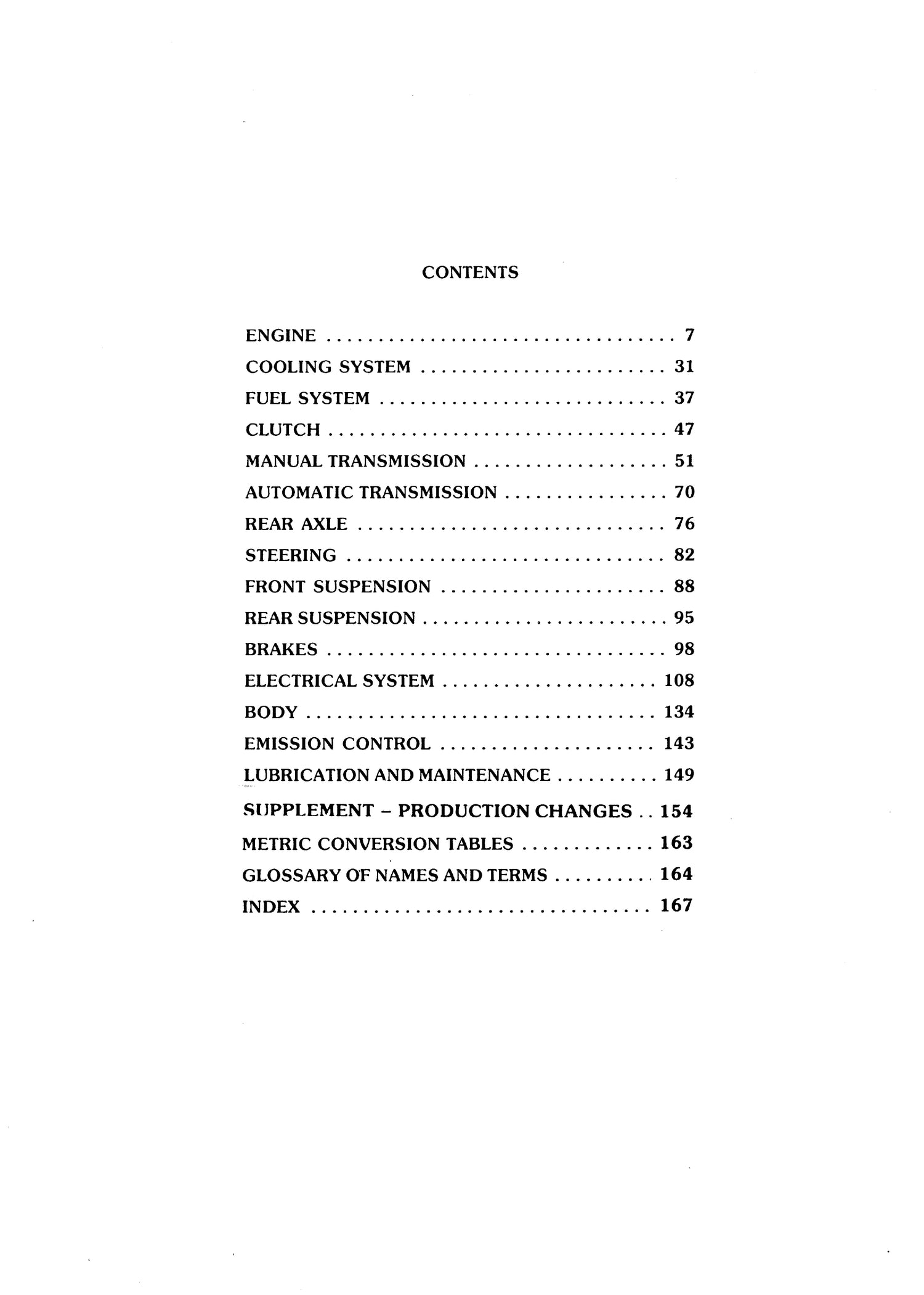 Ford Cortina TE (77 - 80) Gregory's Repair Manual