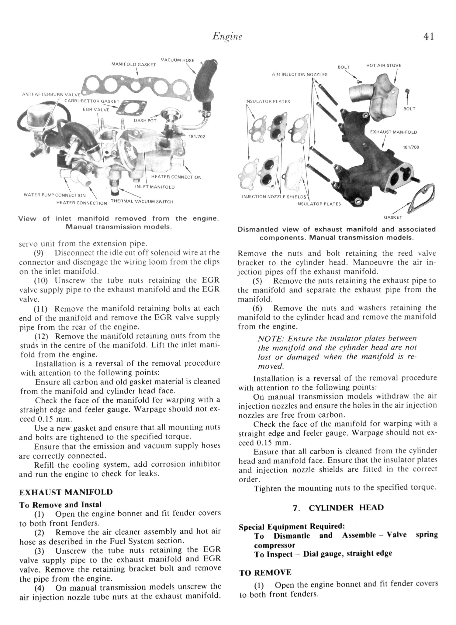 Mazda 626 (79 - 83) Gregory's Repair Manual