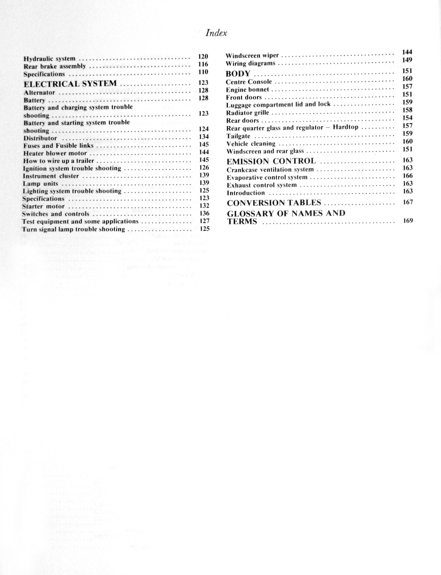 Toyota Corolla (78 - 81) Gregory's Repair Manual