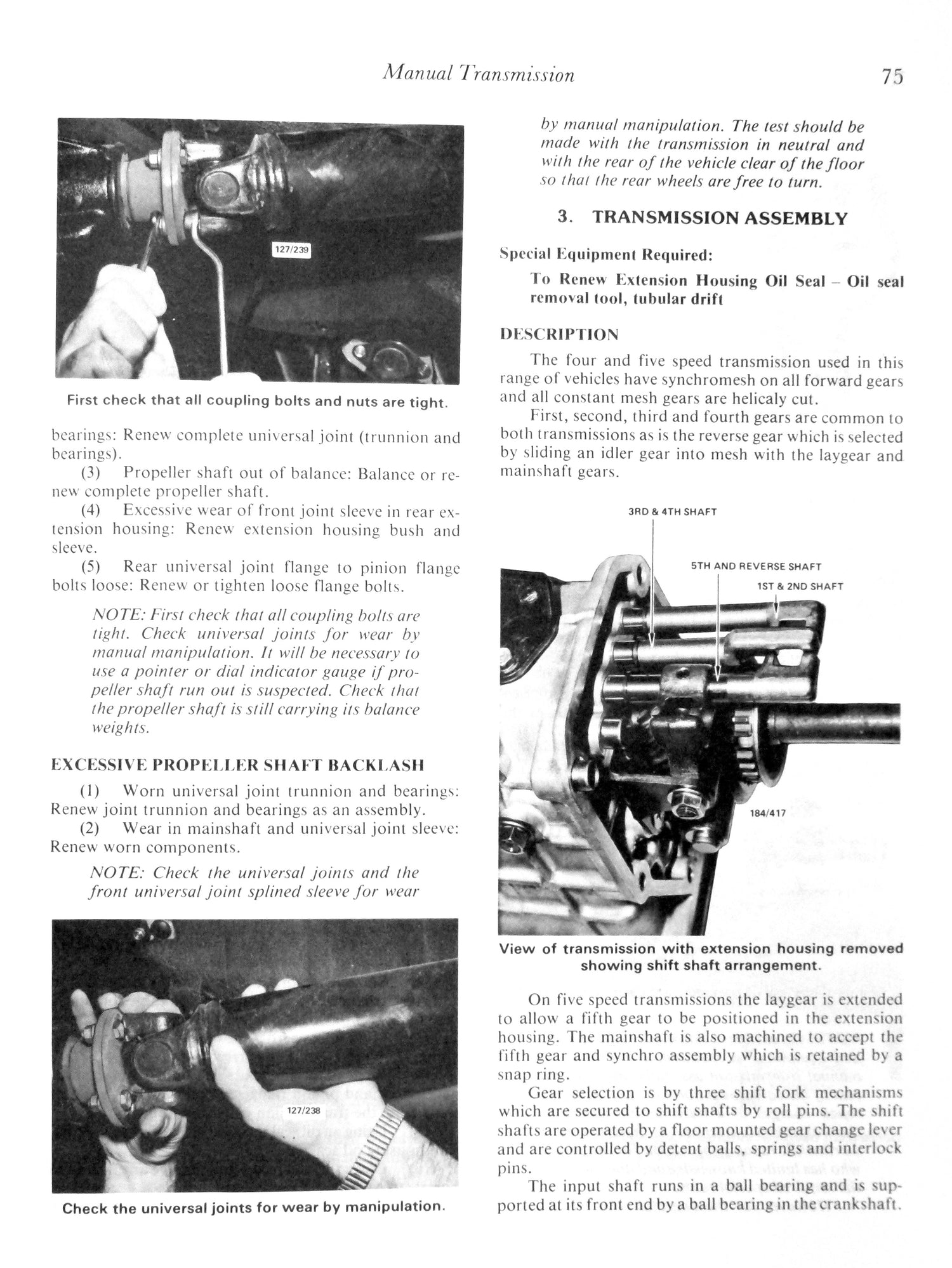 Toyota Corolla (78 - 81) Gregory's Repair Manual