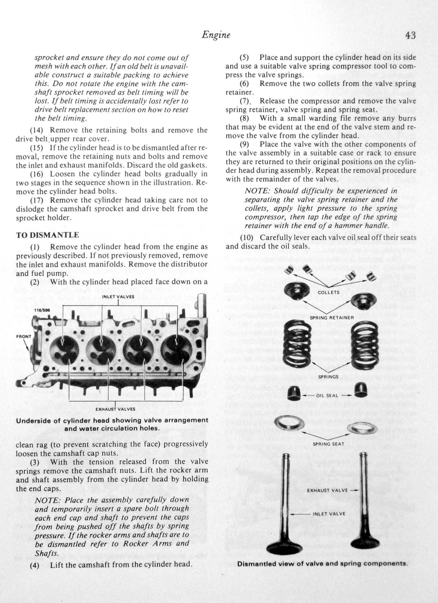 Mitsubishi Sigma (80 - 83) Gregory's Repair Manual
