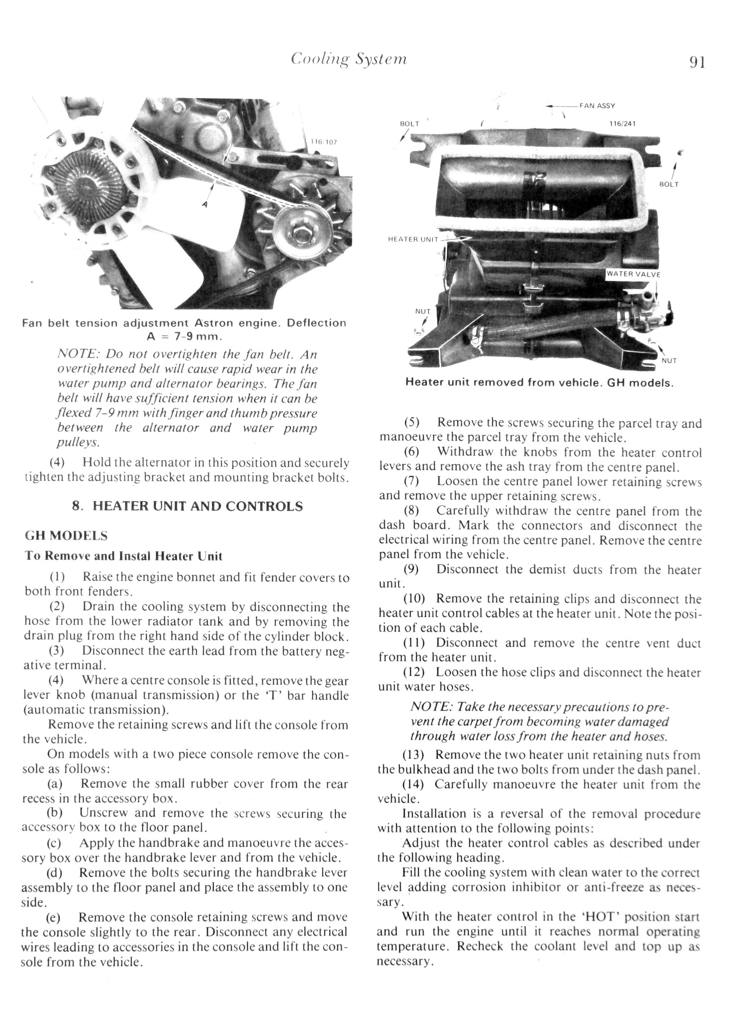 Mitsubishi Sigma (80 - 83) Gregory's Repair Manual