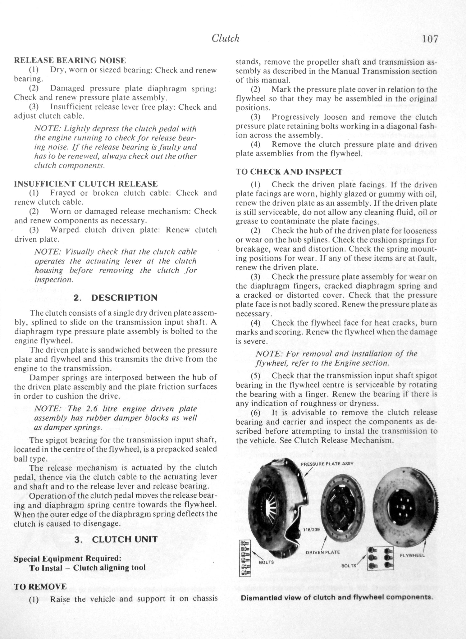 Mitsubishi Sigma (80 - 83) Gregory's Repair Manual