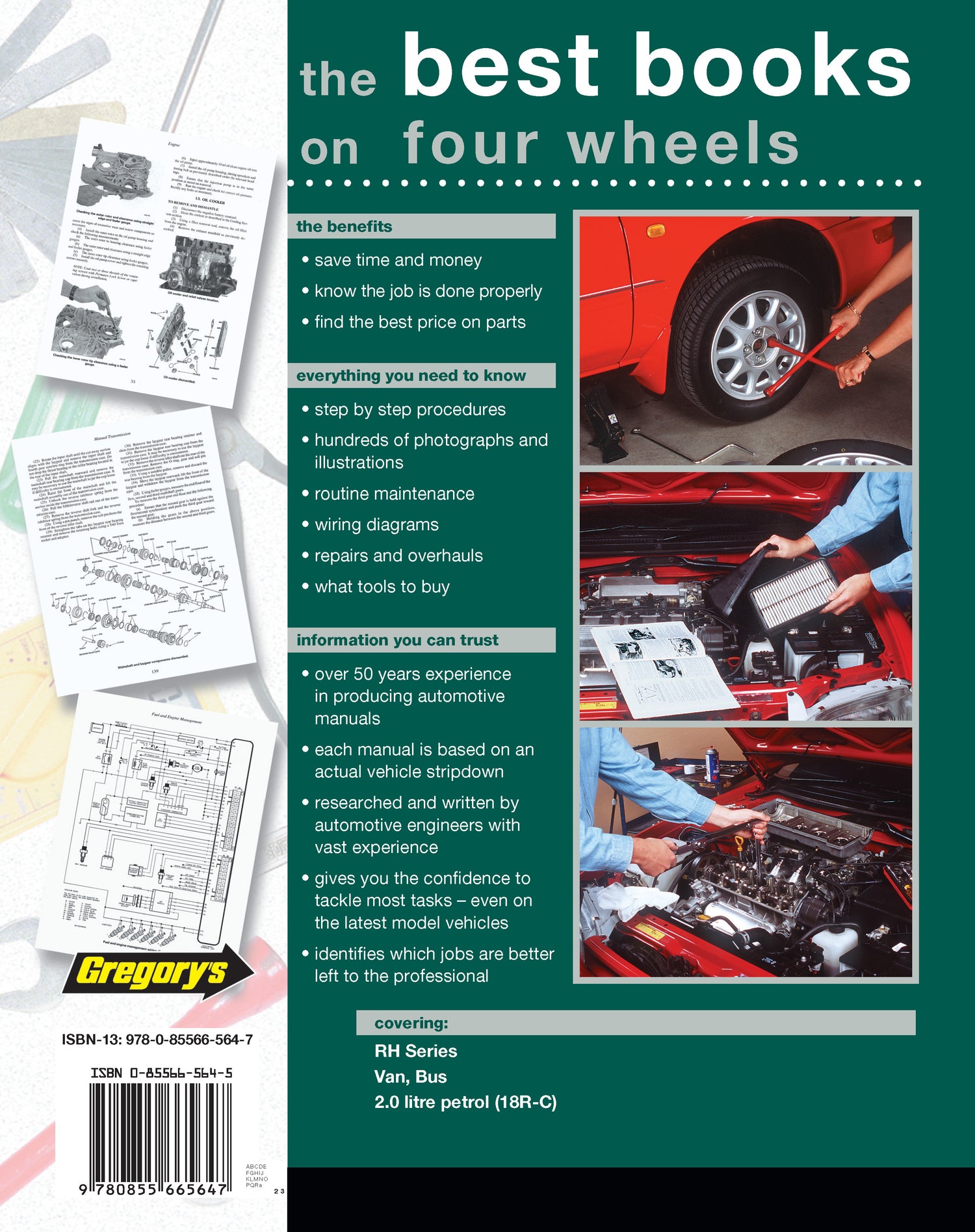 Toyota HiAce (77 - 83) Gregory's Repair Manual