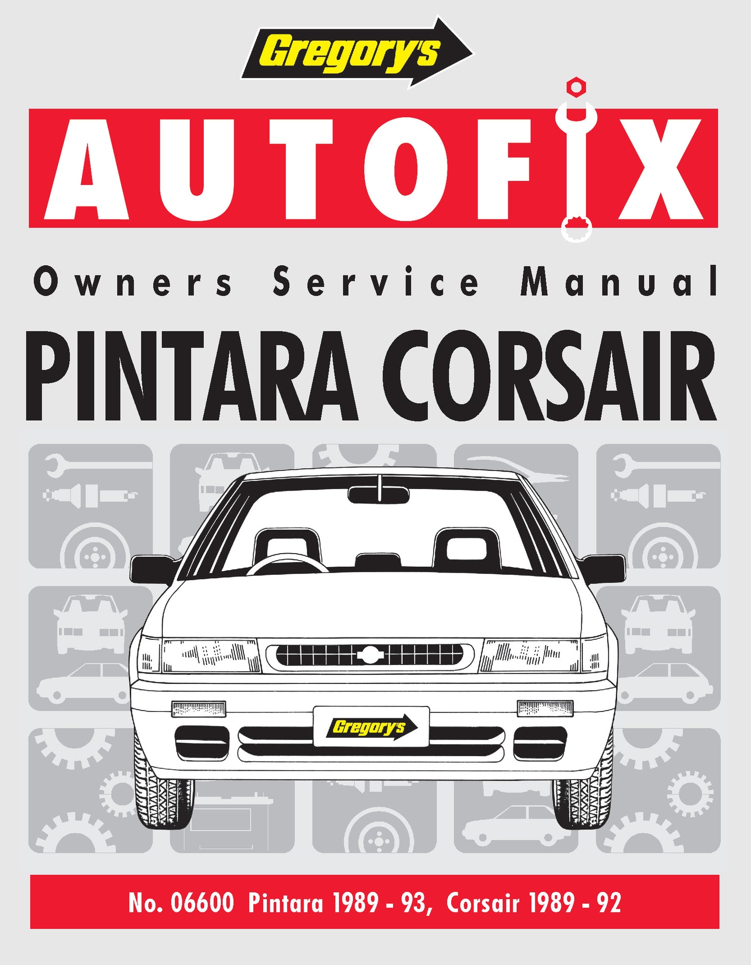 Nissan/Ford Pintara (89-93) and Corsair (89-92) Gregory's Repair Manual