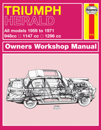 Triumph Herald (59 - 71) up to K Haynes Repair Manual (Classic Reprint)
