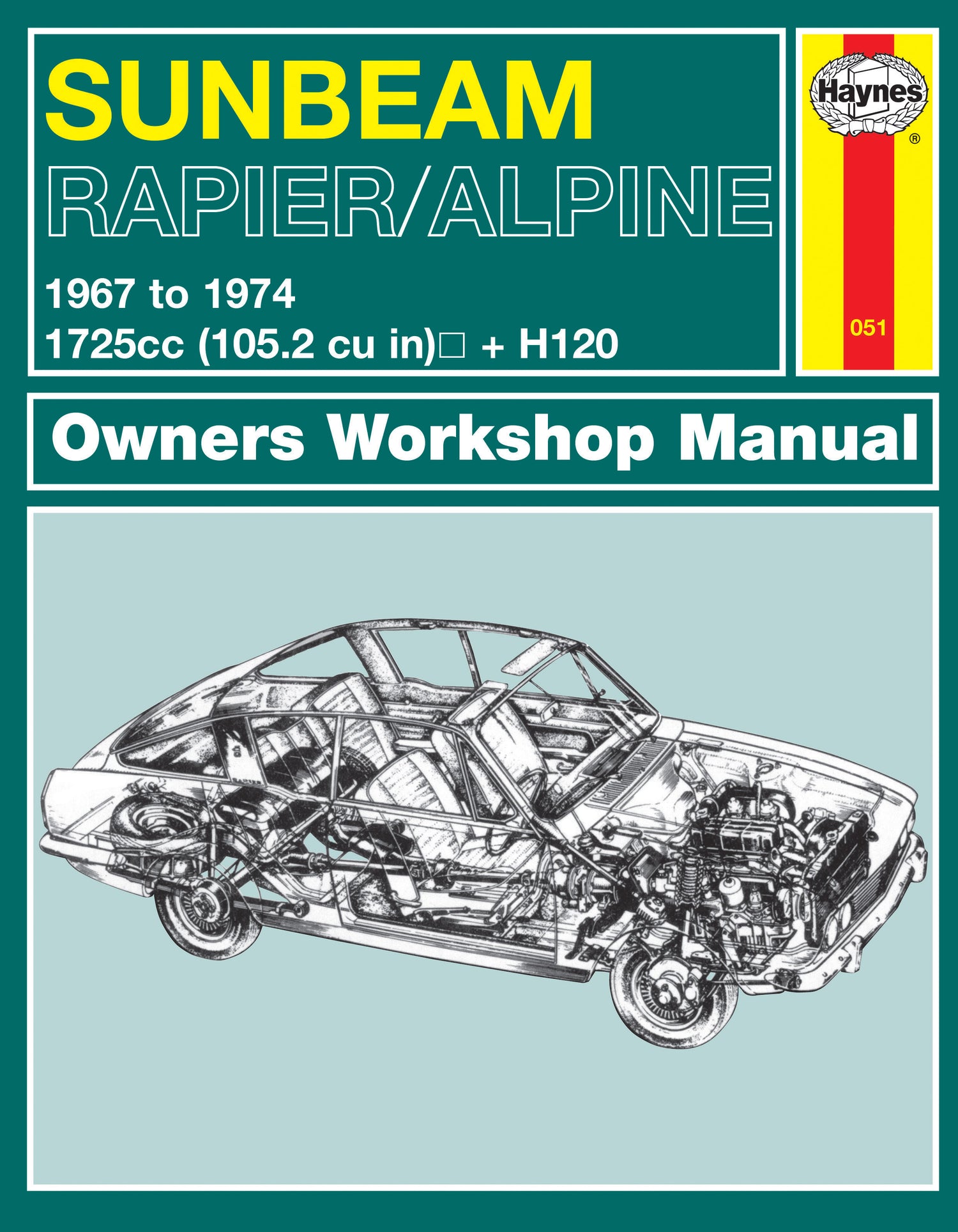 Sunbeam Alpine, Rapier & H120 (67 - 74) Haynes Repair Manual
