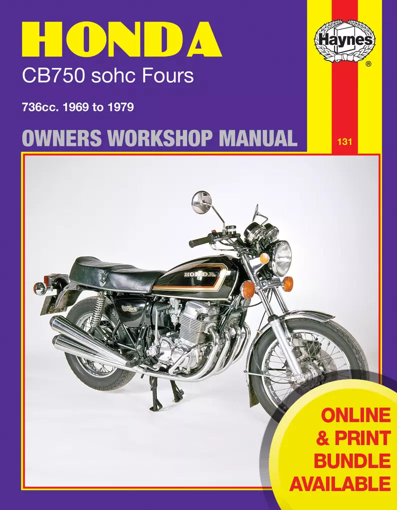 Honda CB750 sohc Four (69-79) Haynes Repair Manual – Haynes Honda CB750 sohc Four (69-79) Haynes Repair Manual – Haynes