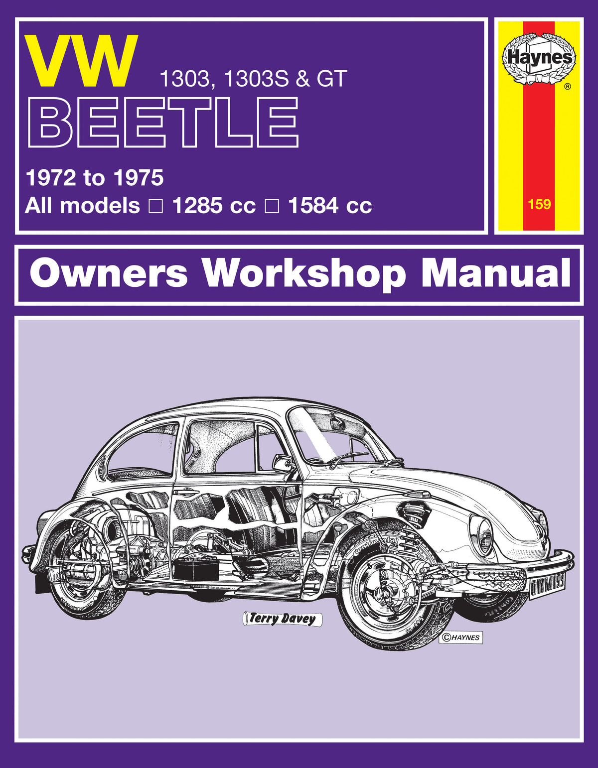 VW Beetle 1303, 1303S & GT (72 - 75) Haynes Repair Manual – Haynes ...