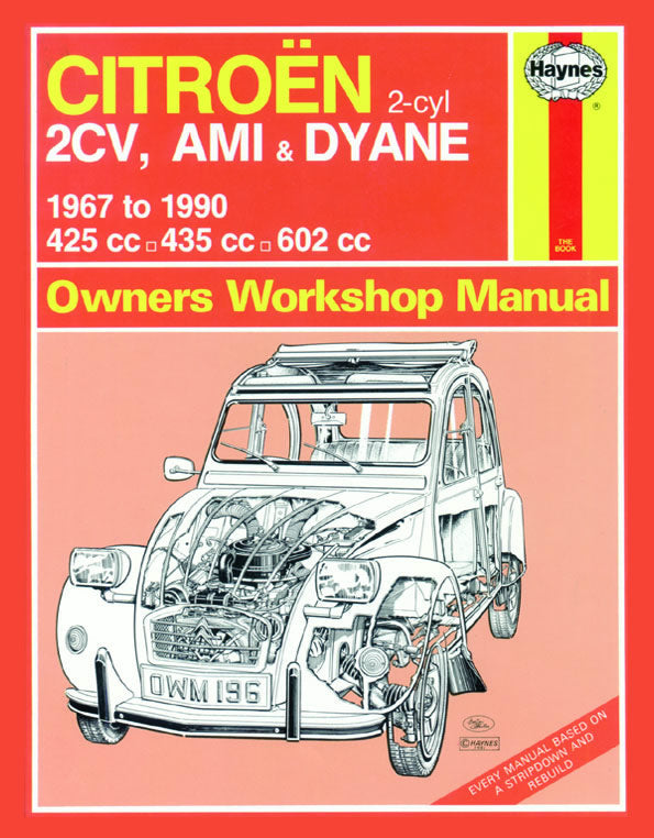 Amazon | Citroen 2CV, Ami & Dyane (67 - 90) Haynes Repair
