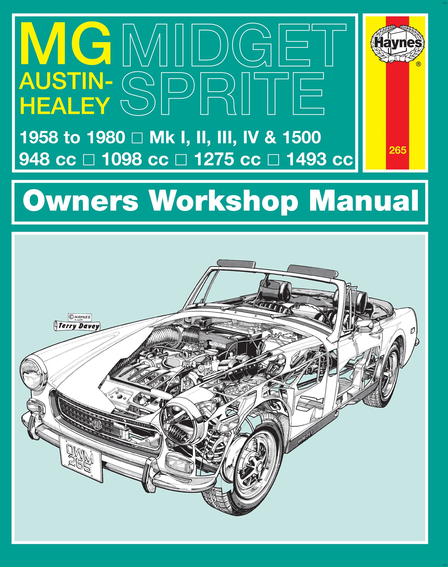 MG Midget & Austin-Healey Sprite (58 - 80) Haynes Repair Manual