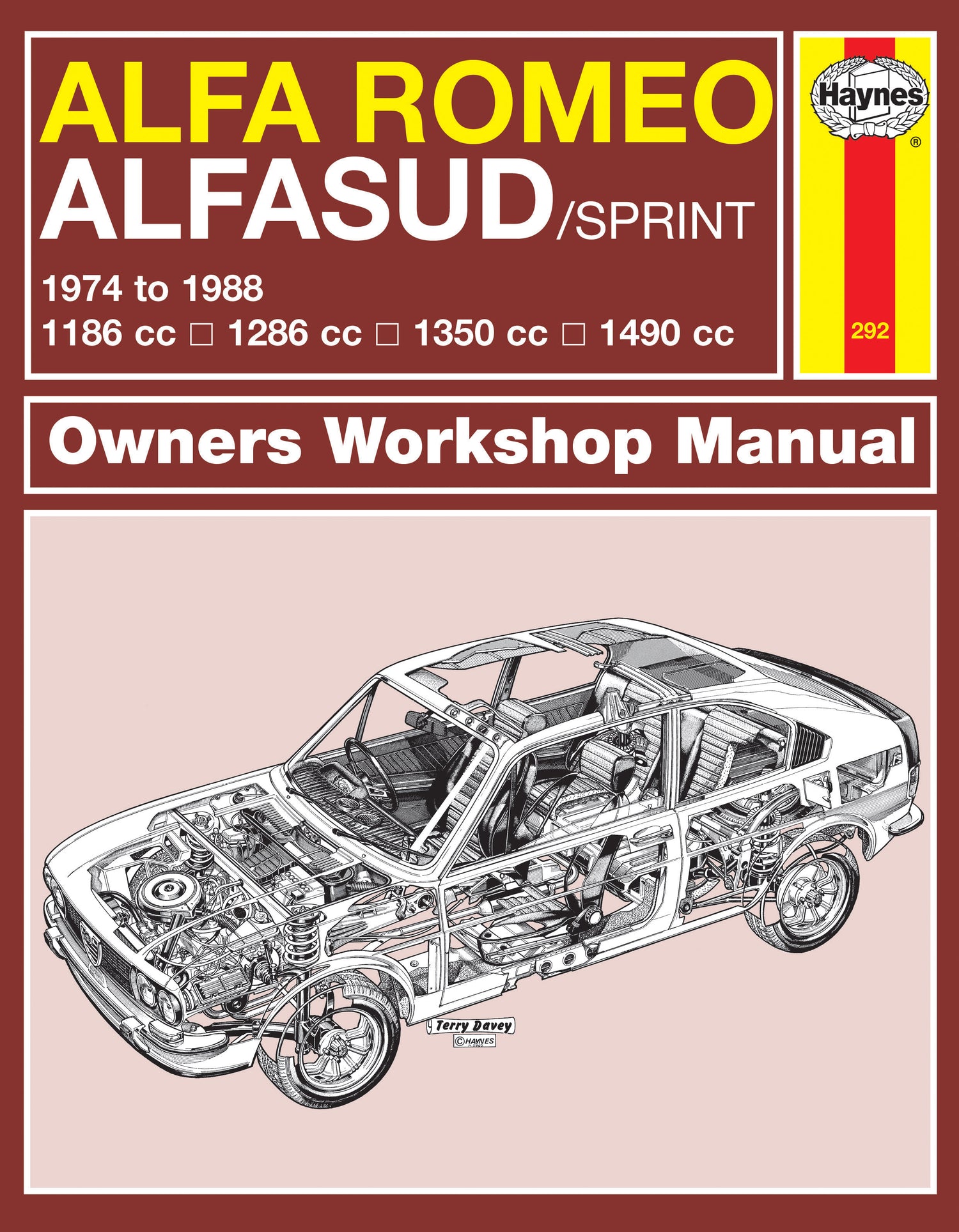 Alfa Romeo Alfasud/Sprint (1974 - 1988) Haynes Repair Manual